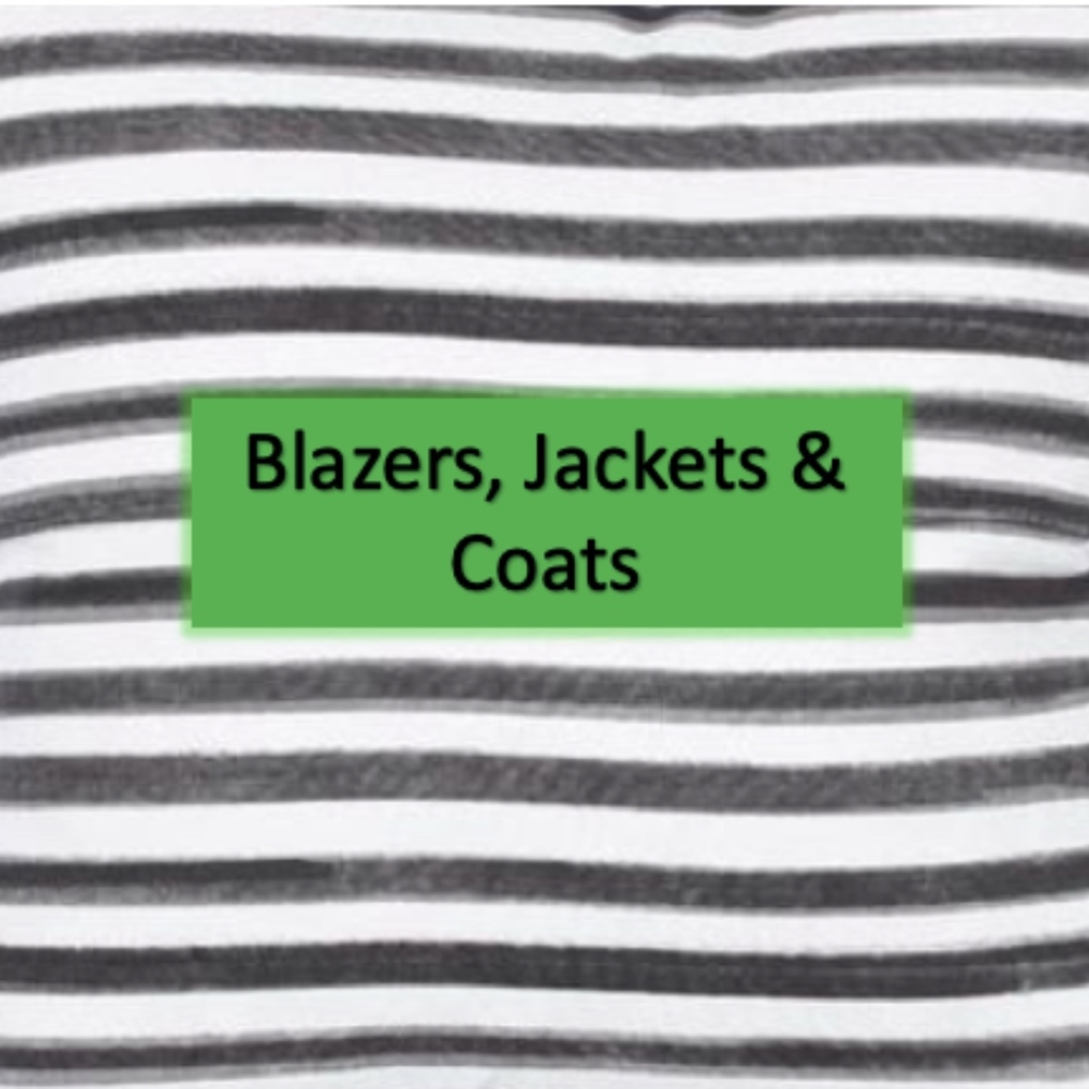 Blazers, Jackets & Coats